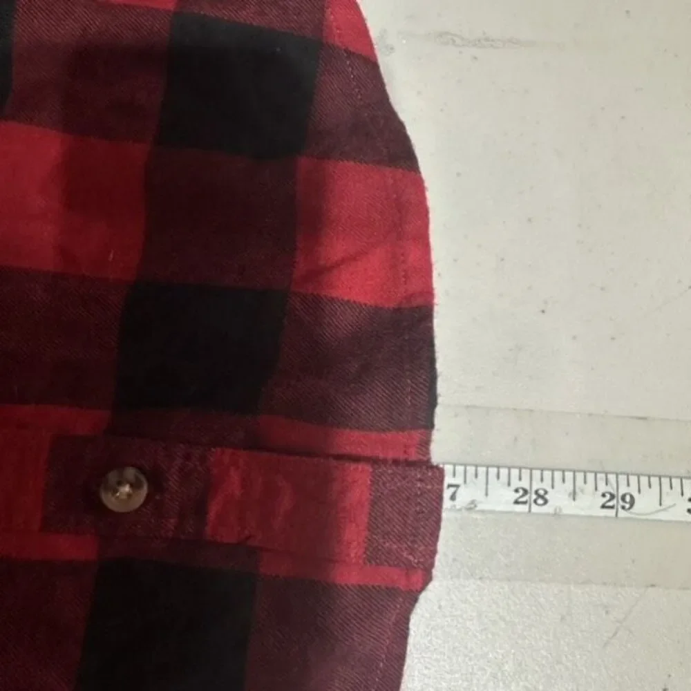 Abercrombie & Fitch Women’s Buffalo Plaid Button Down Soft A&F Collection Small - Picture 6 of 12